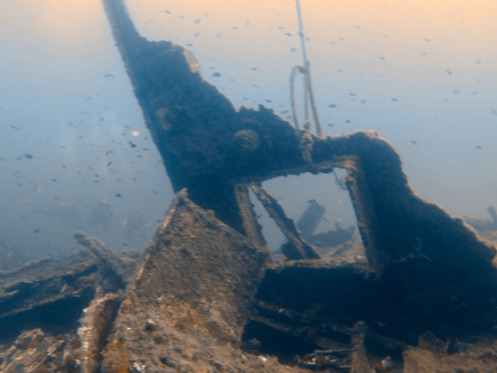 Underwater around Hyères, France